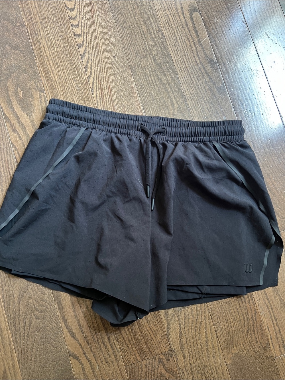 Wilson Tennis Athletic Running Shorts with Drawstring women’s medium